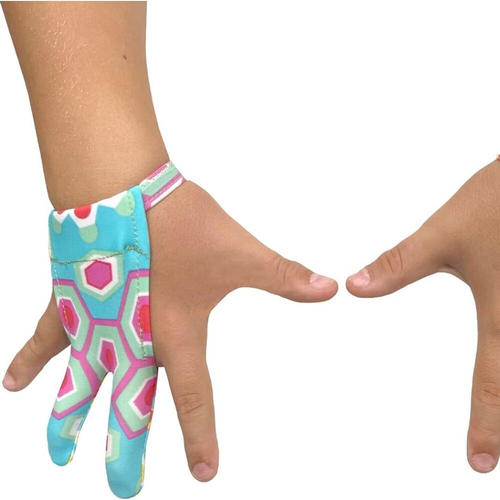 Stop Finger Sucking Gloves bilateral bright colors